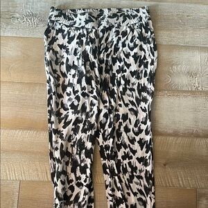 Stylish Black and White Women's Pants